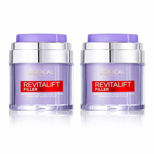 L'Oréal Paris Revitalift Filler Creme Gel: Ácido Hialurónico e 3 Ceramidas, Hidratação Intensa, embalagem 2