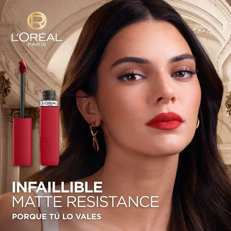 L'Oréal Paris Infaillible Le Matte Resistance Matte Finish 16H*. Sombra 105 Breakfast In Bed