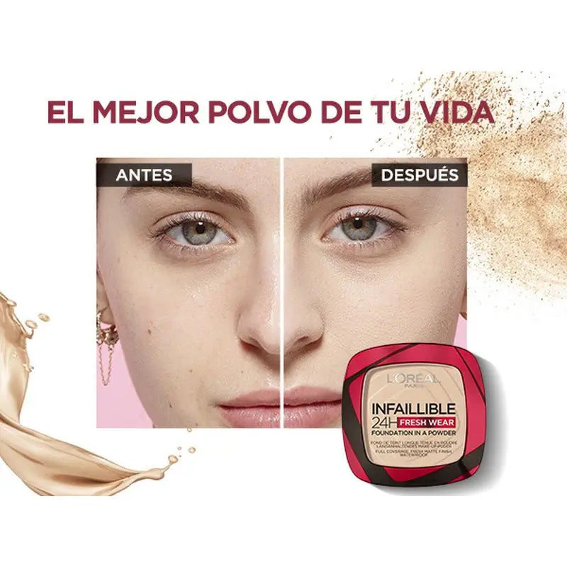 Comprar L'Oréal Paris Infallible 24H Long Lasting Matte Compact Powder ...