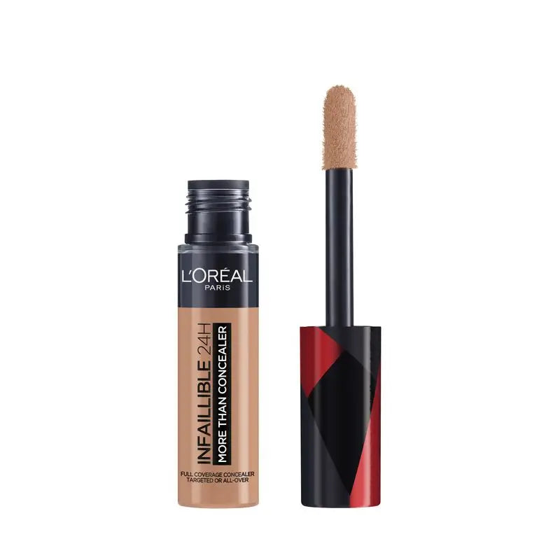 L'Oréal Paris Infallible More Than Concealer Corretor de Cobertura Total, Sombra 329 Caju/Cajou, 11 Ml