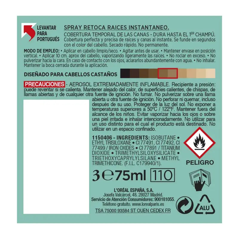 L'Oréal Paris Magic Retouch 3 Chatain 75Ml