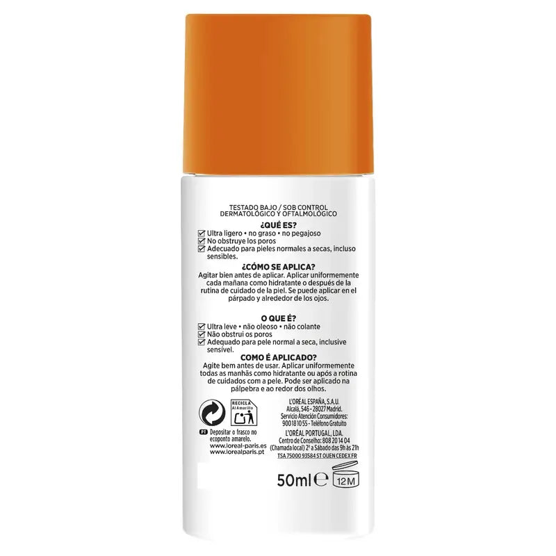 L'Oreal Paris Men Expert Hydra Energetic Fluido Diário Spf50+ 50Ml