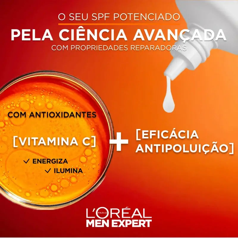 L'Oreal Paris Men Expert Hydra Energetic Fluido Diário Spf50+ 50Ml