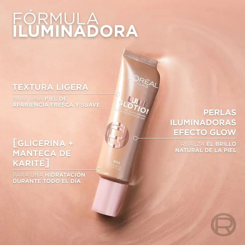 L'Oréal Paris Paradise Glotion Fórmula Iluminadora Sombra Clara