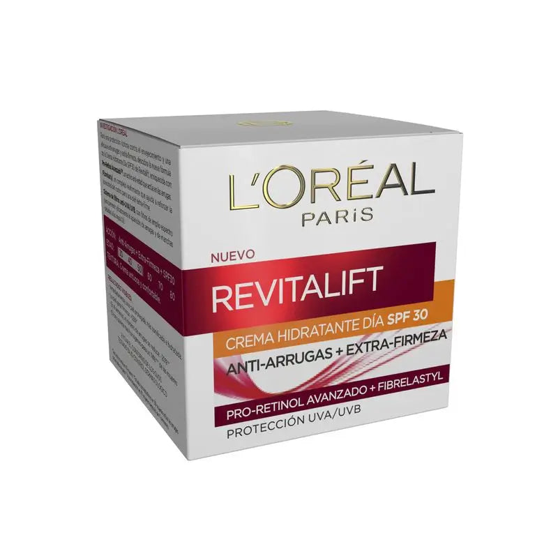 L'Oréal Paris Revitalift Creme de Dia Anti-Rugas Com Proteção Solar - Com Pro-Retinol - 50 Ml