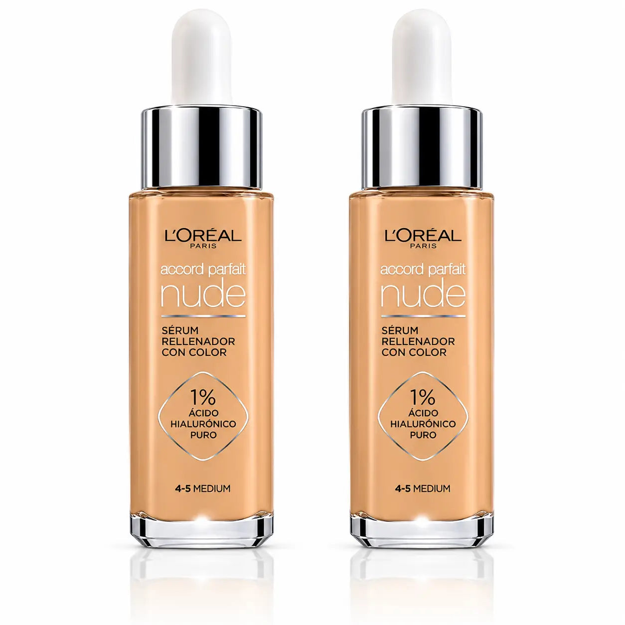 L'Oréal Paris Colour Serum Accord Parfait Tom 4-5 Médio , embalagem 2