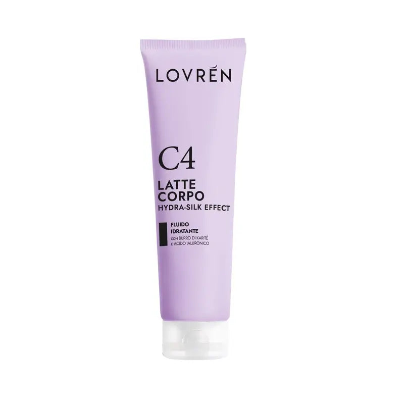 Leite corporal Lovrén C4 Hydra-Silk Effect, 150 ml