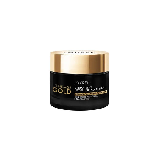 Lovrén Time-Age Gold Creme de Rosto Efeito Lift-Plumping, 30 ml