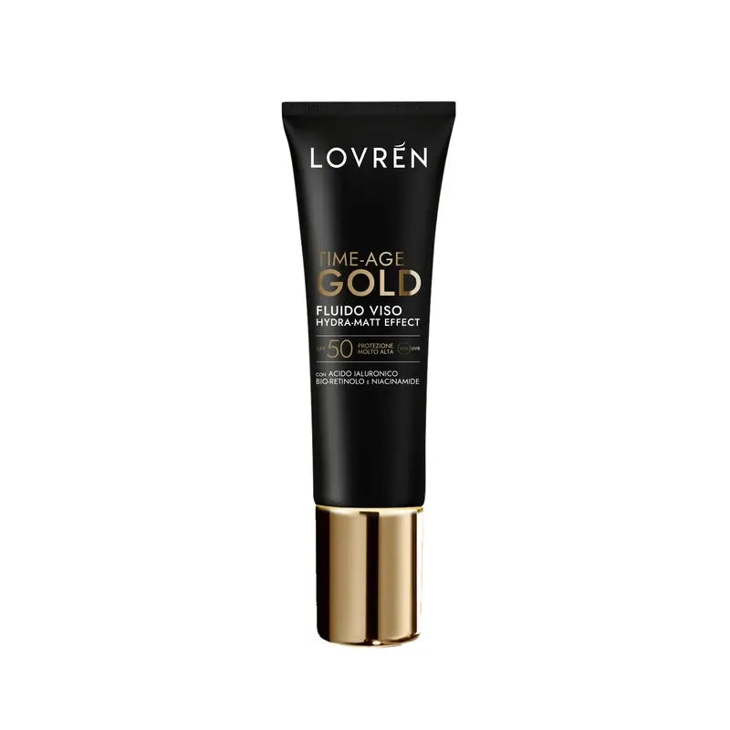 Fluido Facial Lovrén Time-Age Gold 50