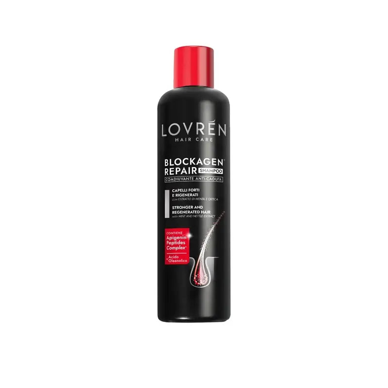 Champô Anti-Queda Blockagen Reparação Adjuvante, Lovrén Hair Care, 250 ml