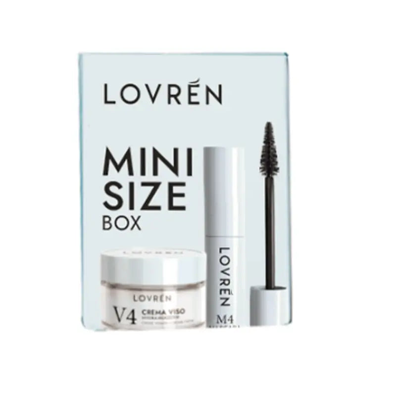 Caixa Mini-Size Lovrén Azul (M4 Mini Máscara + V4 Mini Creme Facial)