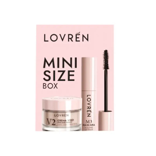 Caixa Lovrén Mini-Size Pink (M3 Mini Mascara + V2 Mini Creme de Rosto)