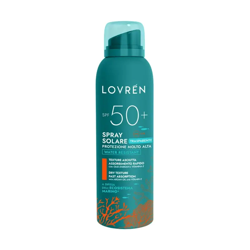 Lovrén Solaire Sun Spray Spf50+ Proteção Muito Elevada, 150 ml