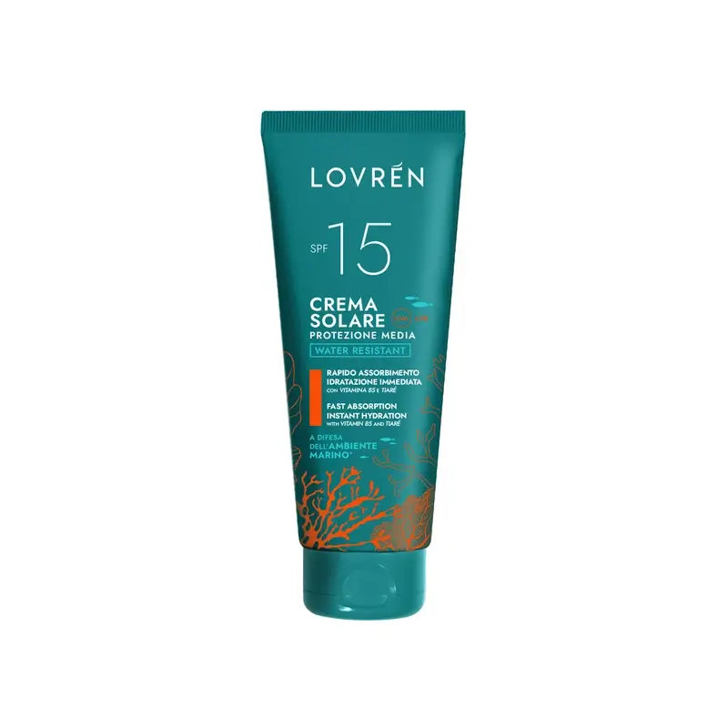Lovrén Solaire Creme Protetor Solar Spf15 Proteção Média, 100 ml