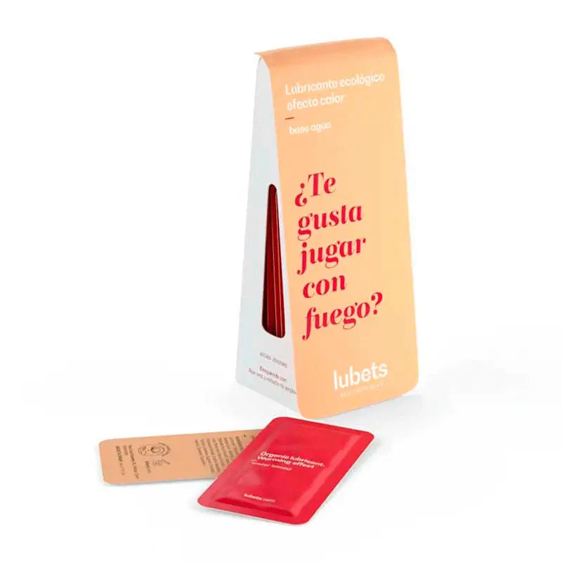 Lubets Lubrificante Ecológico Lubrificante Efeito de Aquecimento, 10X4 ml