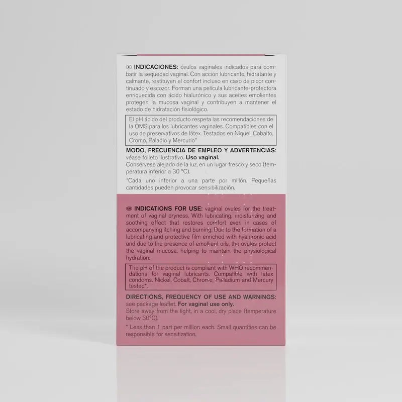 Cumlaude Lubripiu Lab Óvulos Vaginais Hidratantes e Suavizantes, 10 Unidades