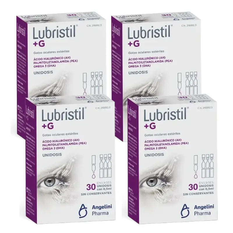 Lubristil +G , 0,5 ml x 30 dose única, 4 unidades