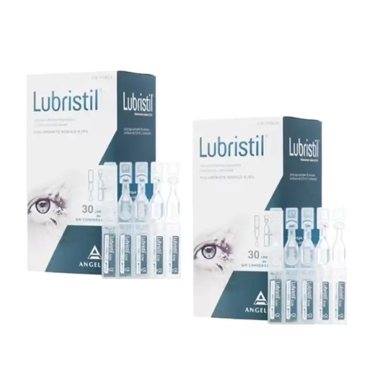 Lubristil Hialuronato Secura Ocular, 2 x 30 embalagens de dose única