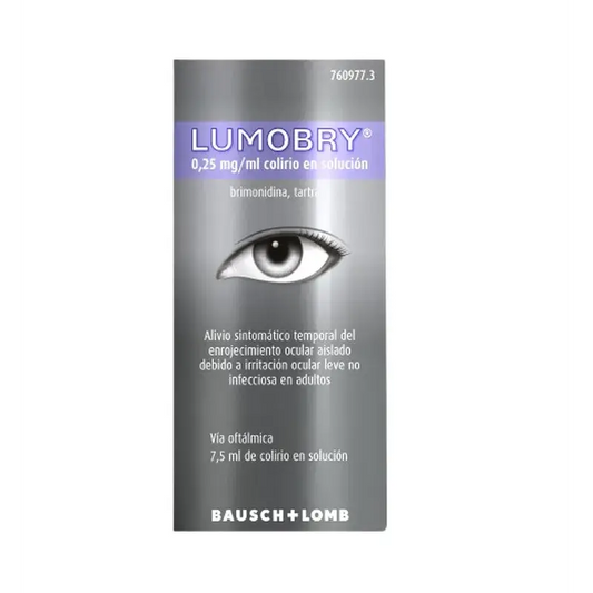 Lumobry 0,25 Mg/Ml Solução Colírio, 10 ml