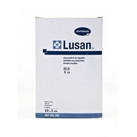 Lusan Sterile Compress 100 unidades 20X7 cm