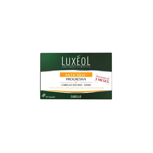 Luxeol Anticaida Progressivo 3 Meses , 90 comprimidos