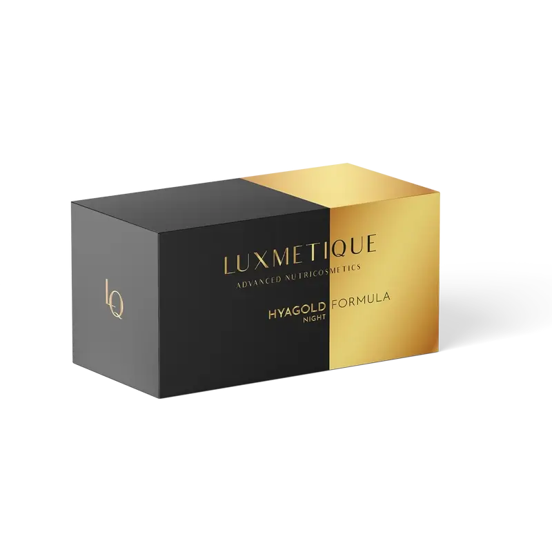 Luxmetique Hyagold Night Formula 15 frascos 15 frascos bebíveis x 30ml