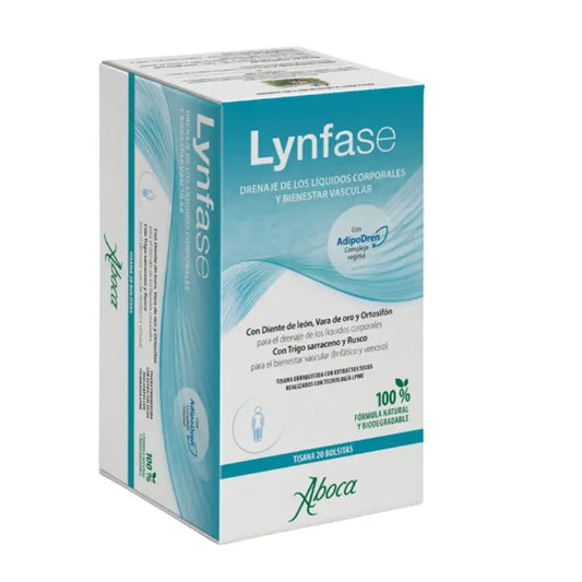Aboca Lynfase Tisana de Drenagem, 20 Saquetas