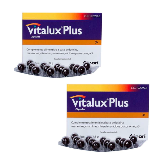 Pacote Vitalux 2 unidades, 84 Cápsulas