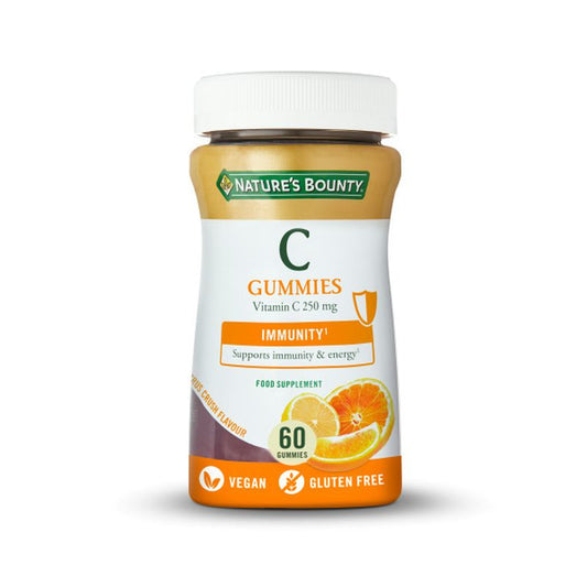 Natures Bounty Vitamina C Suplemento Alimentar , 60 gomas