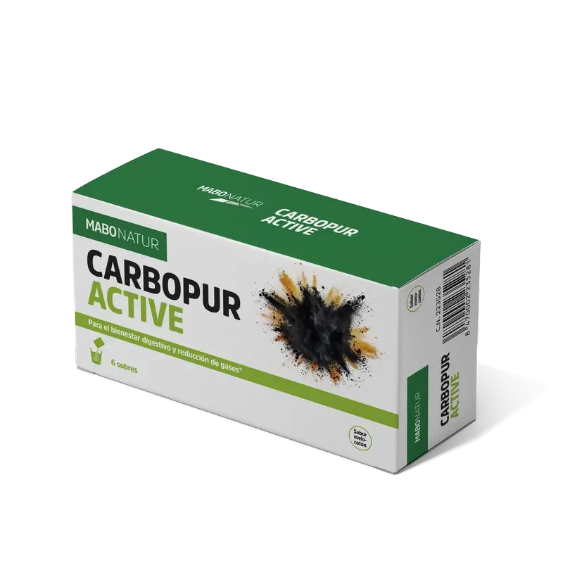 Mabonatur Carbopur Ativo, 6 saquetas