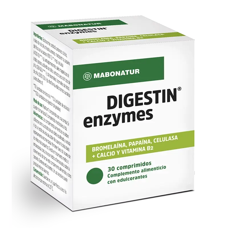 Mabonatur Digestin Enzymes, 30 comprimidos