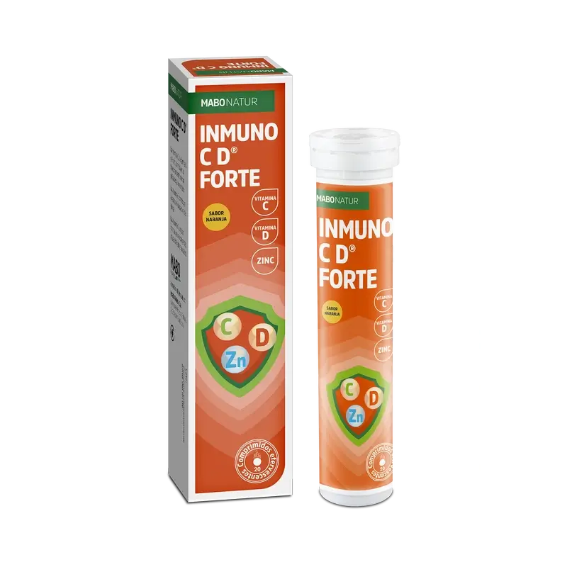 Mabonatur Inmuno C D Forte, 20 comprimidos efervescentes