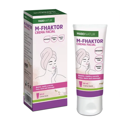 Mabonatur M-Fhaktor Creme Rosto e Decote, 60 ml