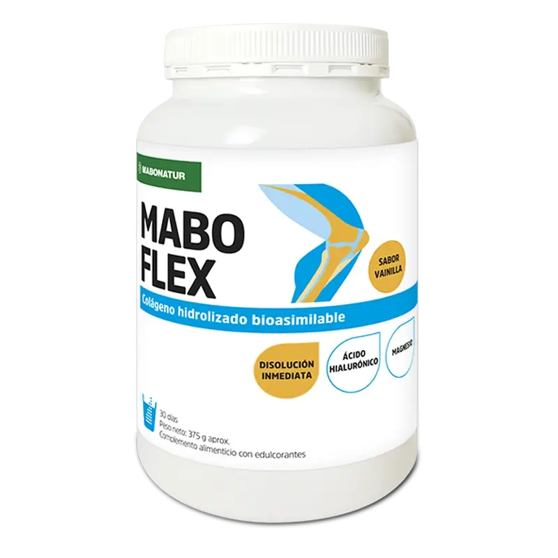 Mabonatur Maboflex Colagénio Baunilha 30 doses, 375 gramas