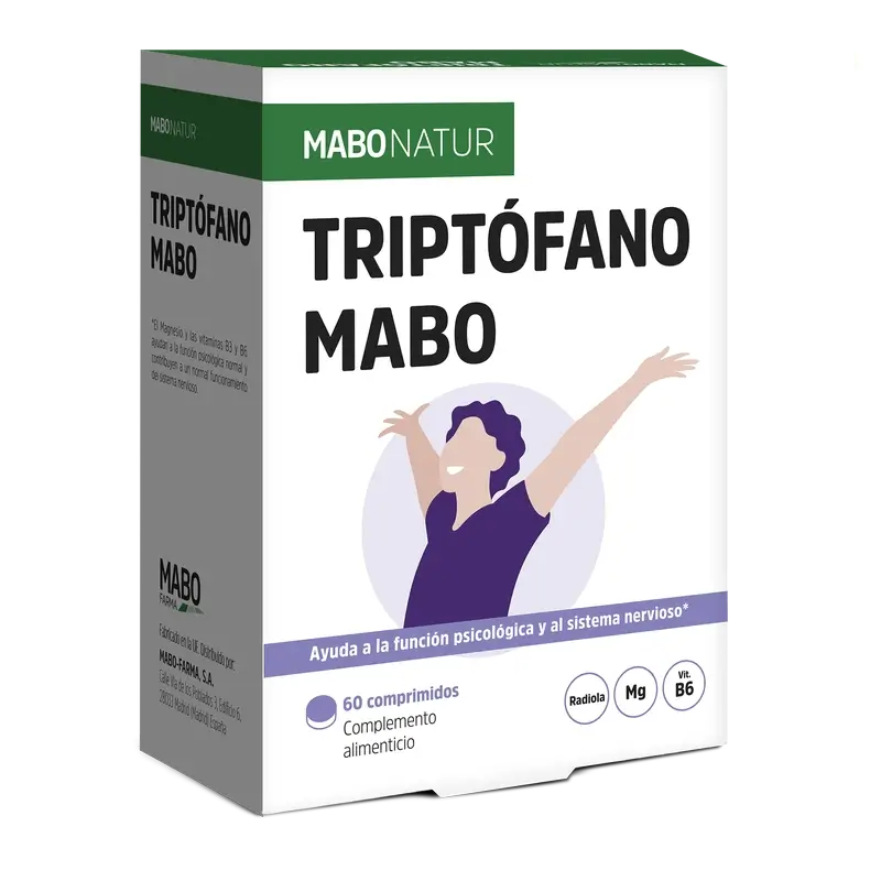 Mabonatur Triptofano Mabo, 60 comprimidos