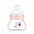 Mam Baby Feel Good Biberão de vidro cor-de-rosa mate, 90 ml