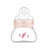 Mam Baby Feel Good Biberão de vidro cor-de-rosa mate, 90 ml