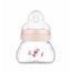 Mam Baby Feel Good Biberão de vidro cor-de-rosa mate, 90 ml