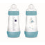 Biberão Mam Baby Easy Start Anti-Colic Azul Mate, 2X260Ml