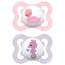 Mam Baby Pacifier Air Silicone Pink 2-6M, 2 unidades