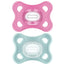 Chupeta Mam Baby Comfort Rosa 3-12M, 2 unidades