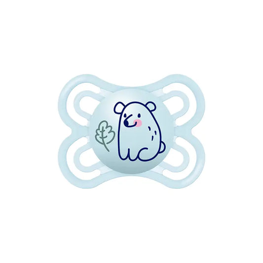 Chupeta de bebé MAM Perfect 2-6 m Silicone Azul mate