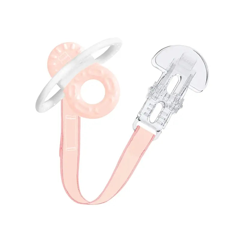 Mordedor Mam Baby Bite & Relax Phase 1 Teether com clip Rosa