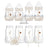 Mam Baby Welcome To The World Conjunto para recém-nascidos Biberões para recém-nascidos Easy Star Neutral