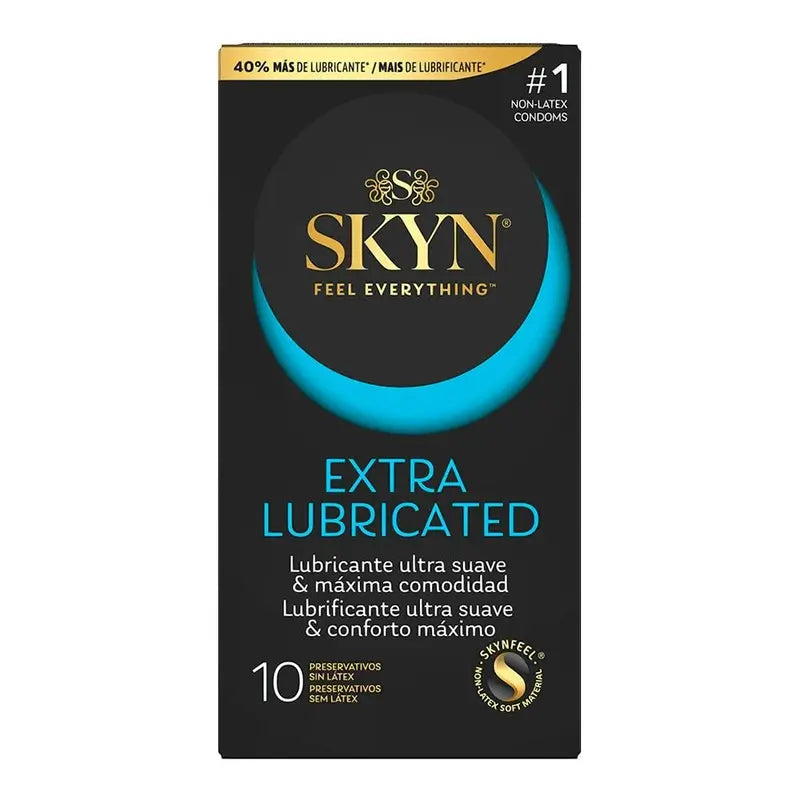 Preservativos Skyn Extra Lubrificados , 10 unid.