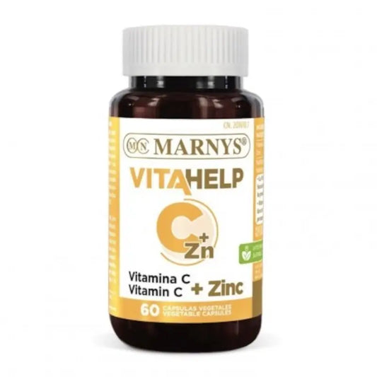 Marnys Vitahelp Vit. C + Zinco 500Mg/25Mg 60 Cápsulas