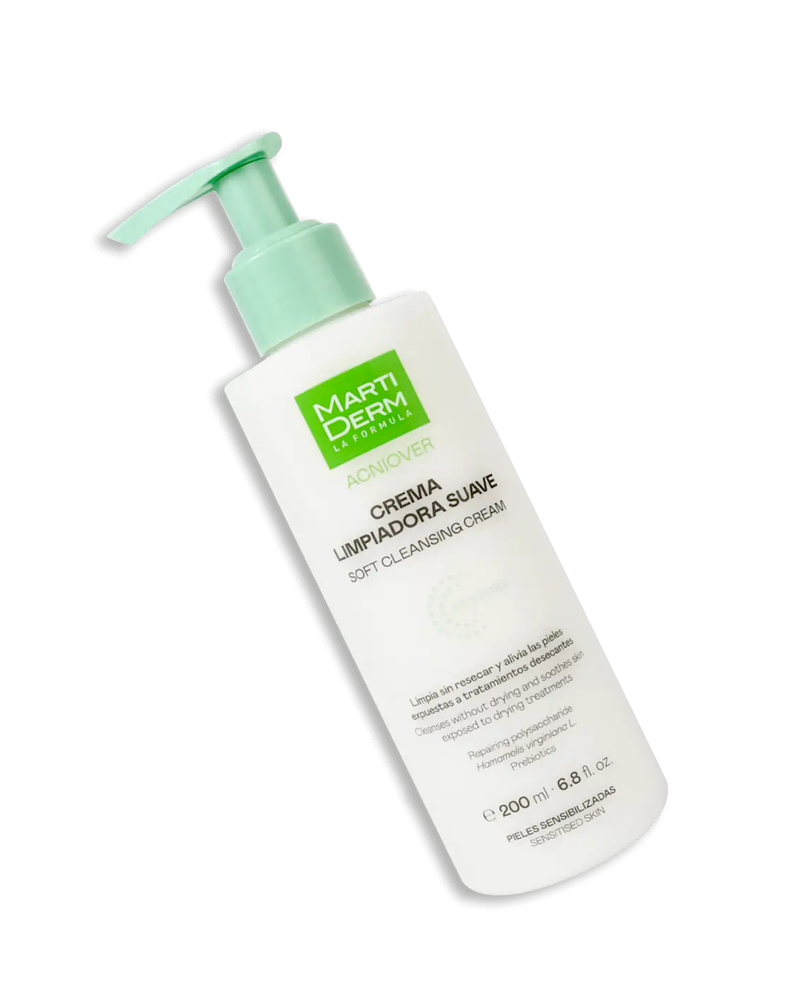 Martiderm Acniover Restore Creme de Limpeza Suave, 200 ml