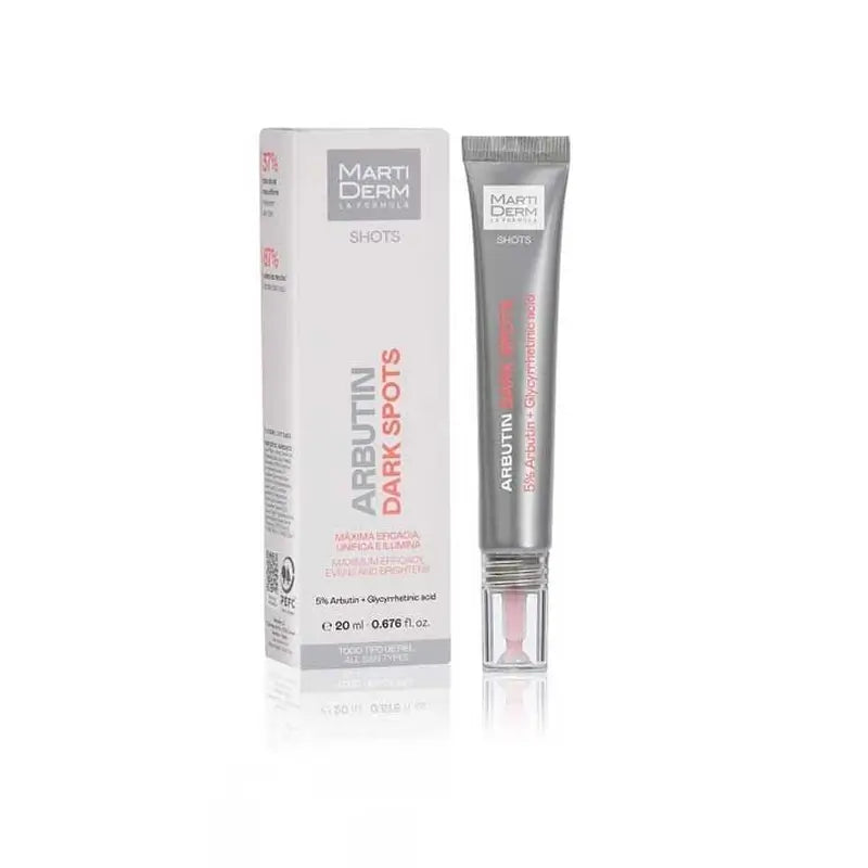 MartiDerm Shots Arbutin Manchas Escuras, 20ml