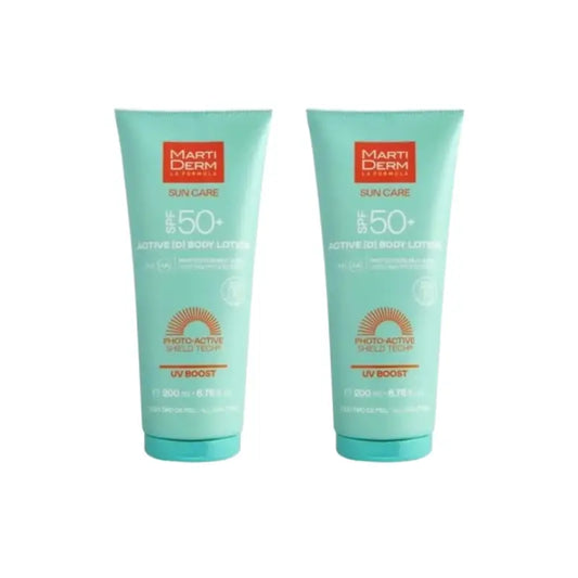 Martiderm Spf50+ Loção Corporal Activada, 2X200 Ml