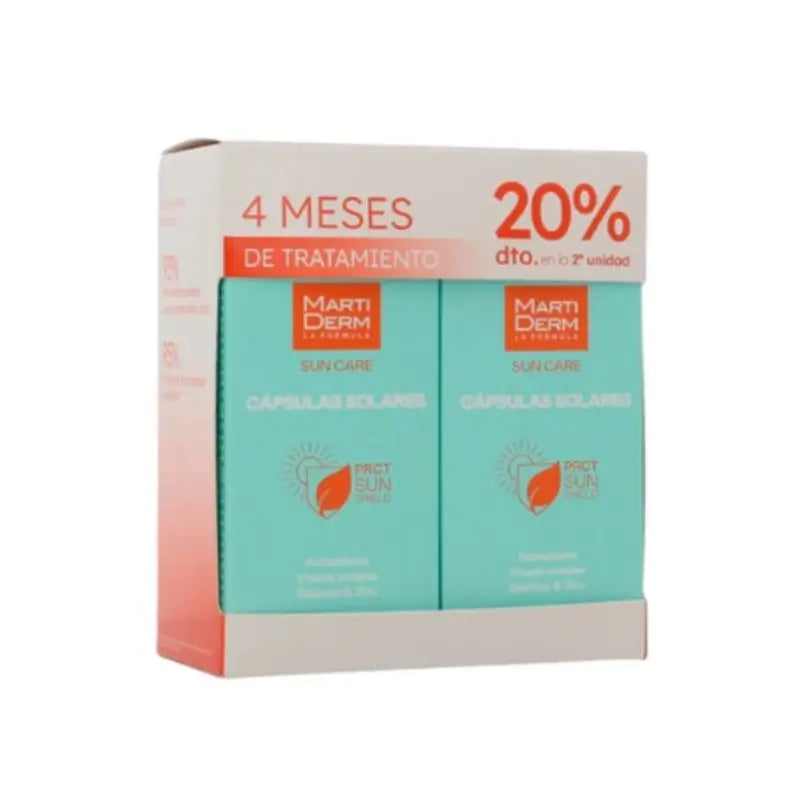 Martiderm Sun Care Duplo, 2x60 Cápsulas